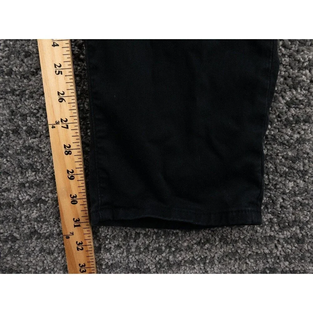 Rag & Bone Pants Mens 32 Actual 34x31 Black Fit 2 Stretch Twill Chino Slim Fit
